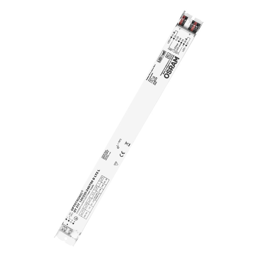 750 D LT2 L درایور اسرام خطی 120 وات 750 میلی آمپر قابل تنظیم سری OT FIT - تصویر 1